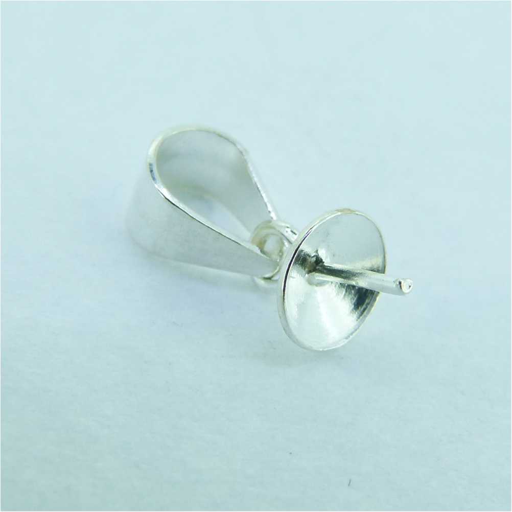 Sterling Silver Bale With 5mm Cup