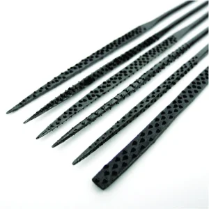 Set of 6 Wax Files <br> Size: 140mm