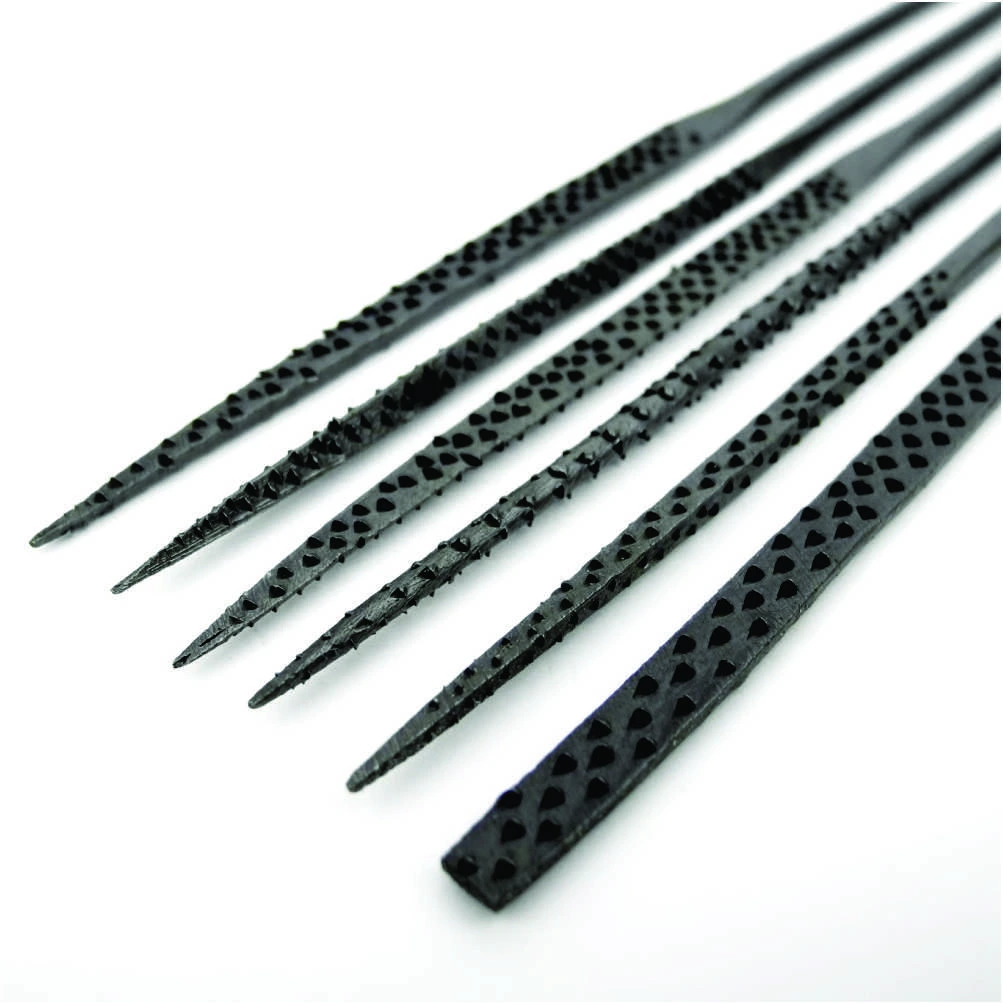 Set of 6 Wax Files <br> Size: 140mm