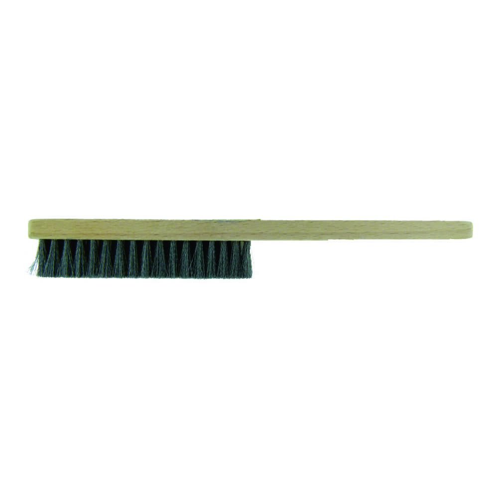 Italian Steel Brush With Wooden Handle