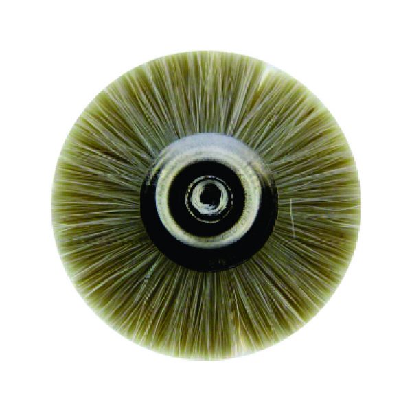 Circular Mounted Bristle Brush White <br>Soft - Image 2