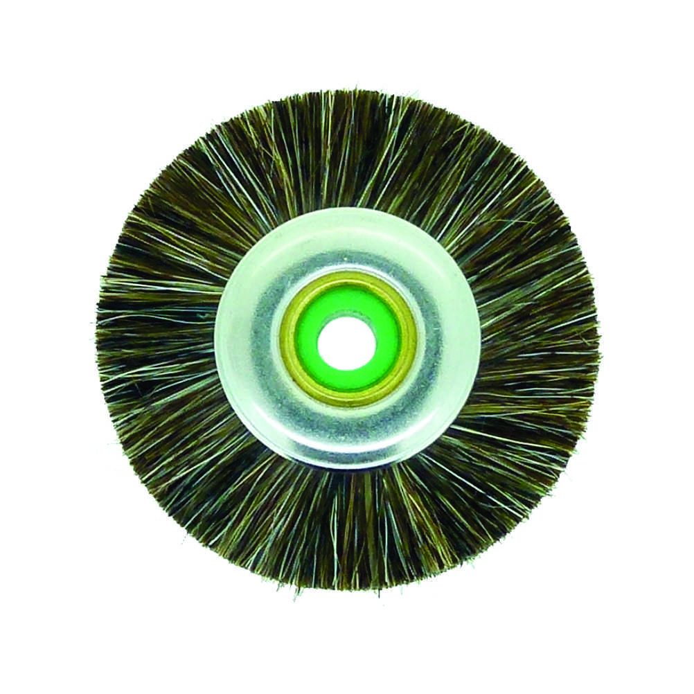 Lathe Brush Horse Hair With Plastic Centre <br> Diameter: 48mm - Image 2