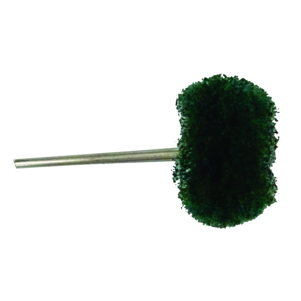 ORO Green Scotchbrite Brush <br>Extra Fine <br>Diameter: 25mm