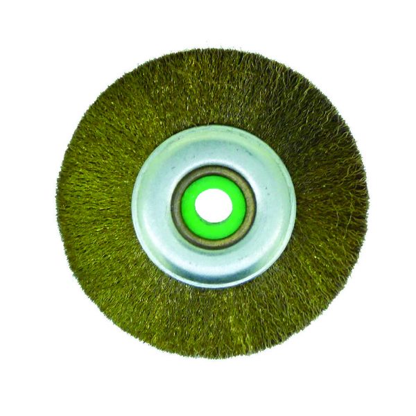 Metal Wire Lathe Brush With Metal Centre <br> Diameter: 50mm - Image 3