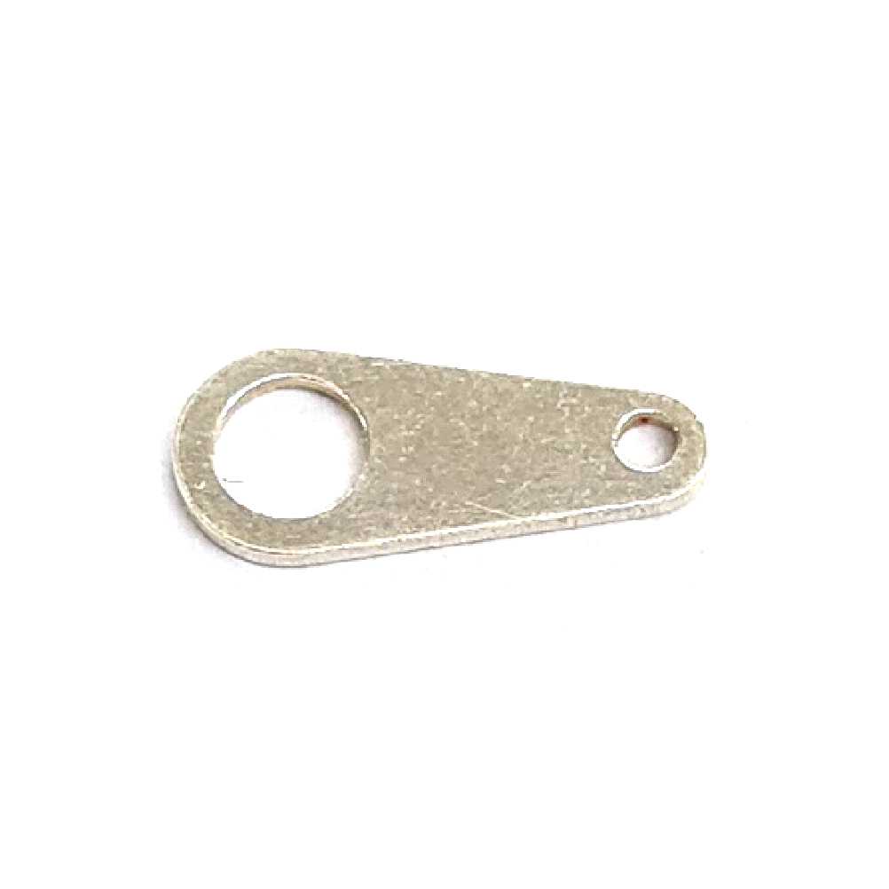 Sterling Silver Large Chain Tags