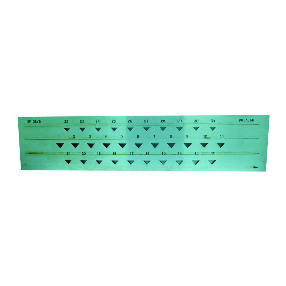 60% Triangle Drawplate <br> Size: 6-9mm <br> Made in Italy