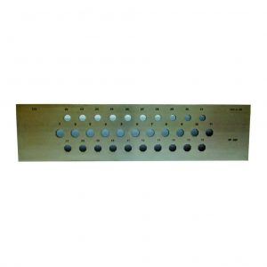 Octagonal Drawplate <br> Size: 9-12mm <br>  Made in Italy