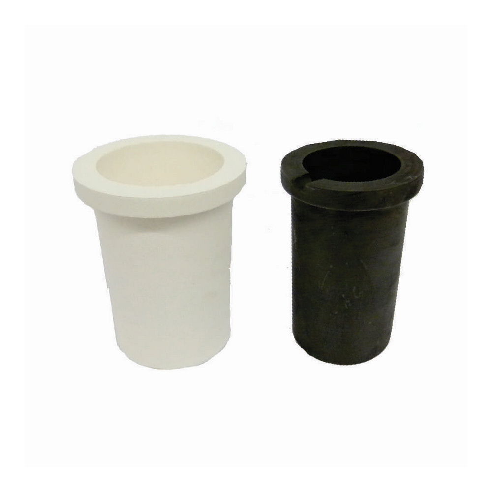 Outer Sleeve & Inner Graphite Crucible <br> For MNF 4kg Induction Furnace<br> Sold Seperately