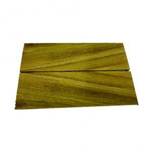 Kiaat Wood Scales <br> 130 x 40 x 9mm