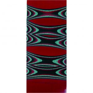 G10 Red/Black/Grey Blue <br> Size: 235 x 43mm <br>Thickness: 6mm