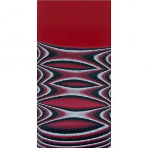 G10 Red/White/Black <br> Size: 235 x 43mm <br>Thickness: 6mm