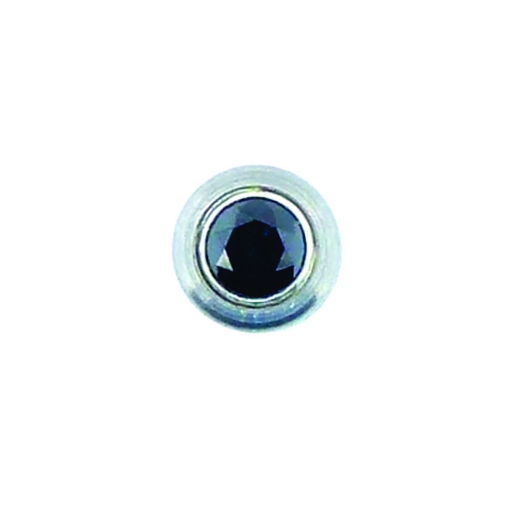 Thumb Stud Black <br> Size: 4.8 x 4.6mm - Image 2