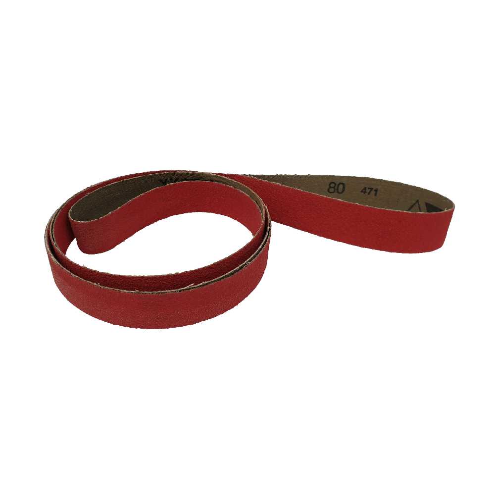 XK870X Sanding Belt Grit 80 Size 25 x 2000mm Goldsmith & Jewellery