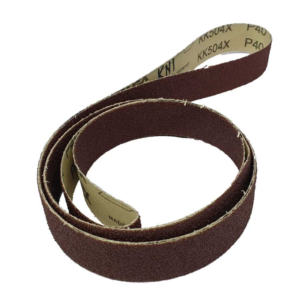 KK504X Sanding Belt Grit 40 Size 25 x 2000mm Goldsmith & Jewellery Supplies