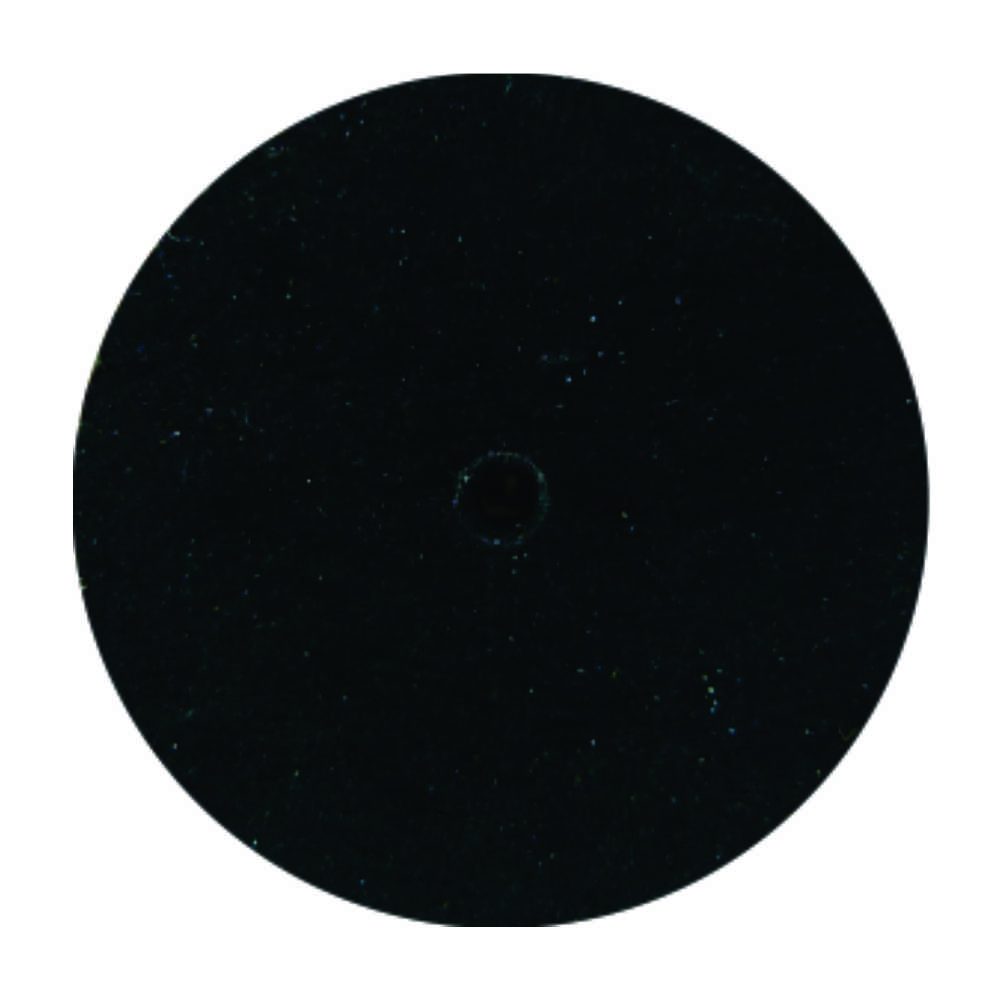 Rubber Wheel Flat-Edge Black <br> Grit: Medium <br> Diameter: 22mm