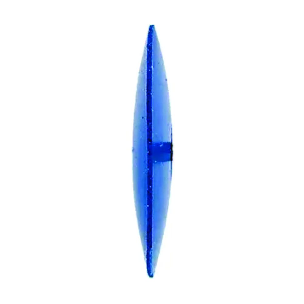 Rubber Wheel Knife-Edge Dark Blue <br>Grit: Medium <br> Diameter: 22mm - Image 2