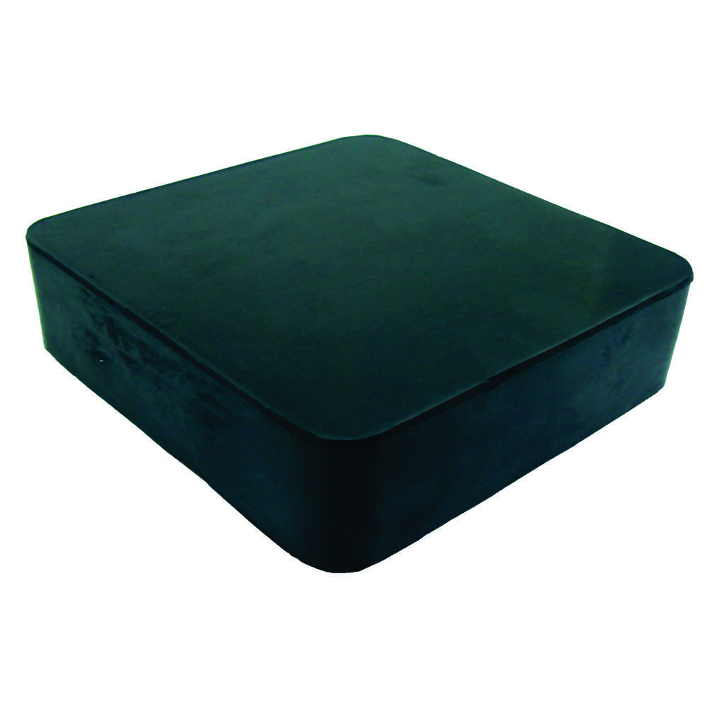 Rubber Bench Block <br> 100mm x 100mm x 25mm