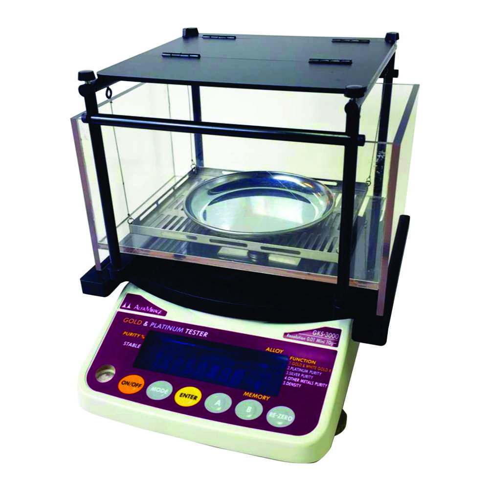 Metal Density Scale GKS-3000 <br> Max Weight: 3000 grams <br> Accuracy: 0.01 <br> Metal: Gold, Silver & Platinum