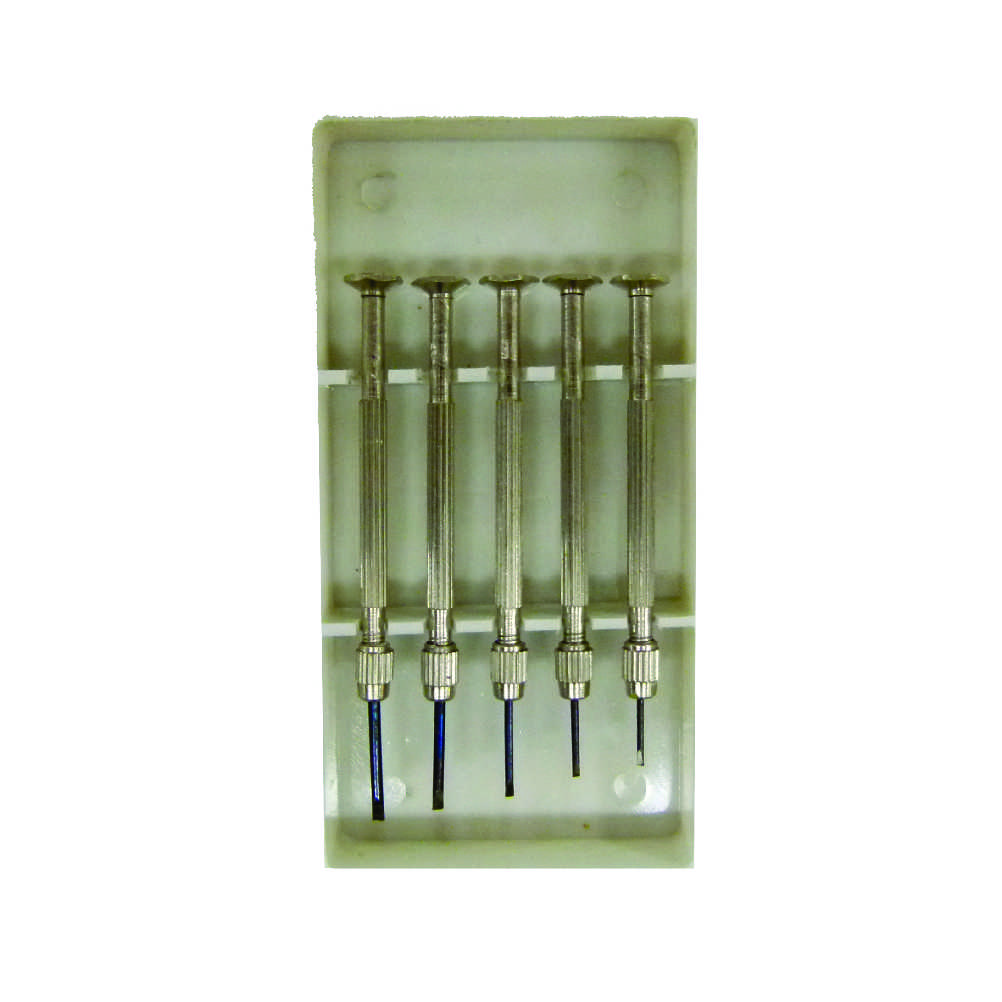 5-Piece Flat Screwdriver Set