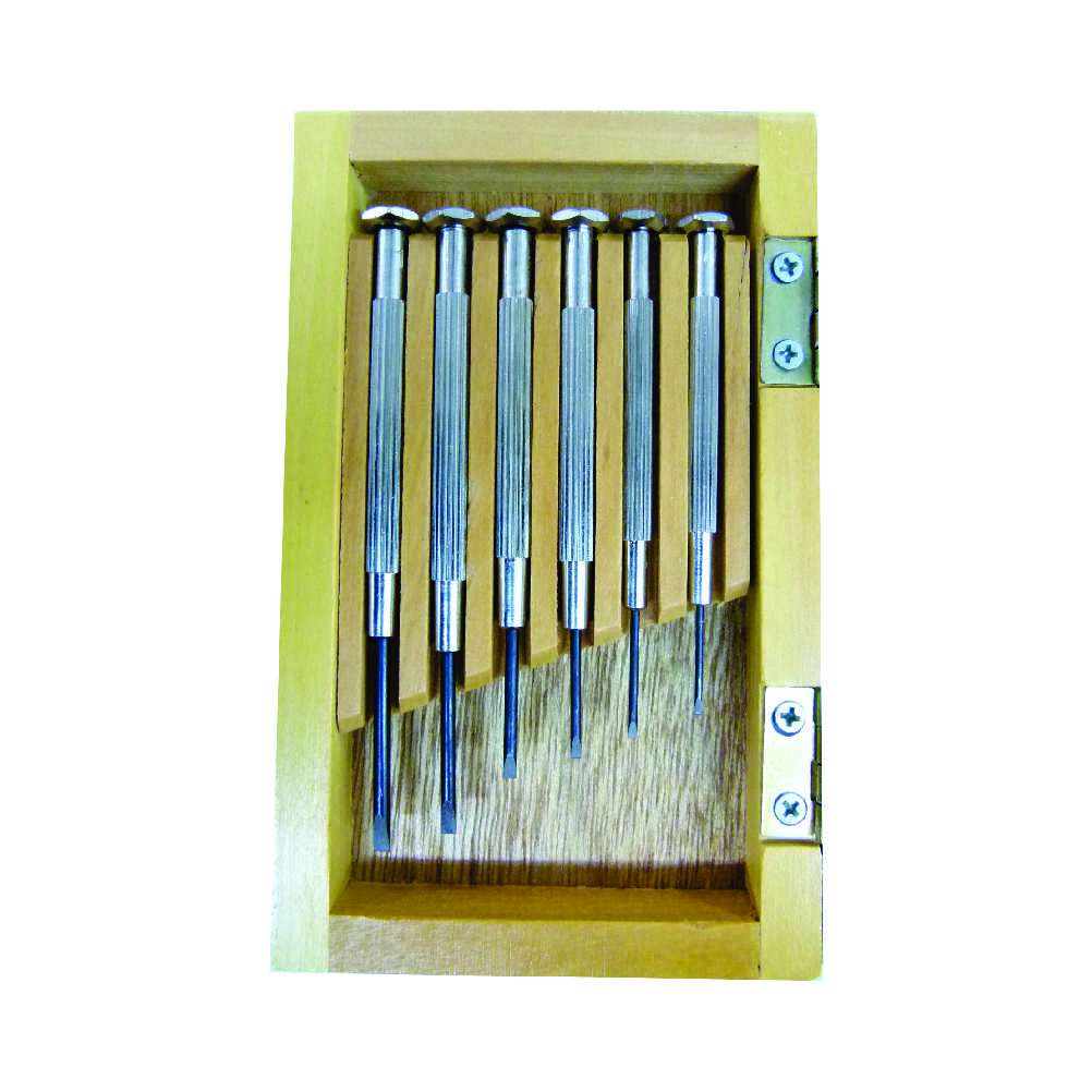 6-Piece Flat Screwdriver Set