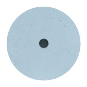 Large Silicone Wheel White<br> Grit: Coarse <br> Diameter: 100mm <br> Thickness: 15mm
