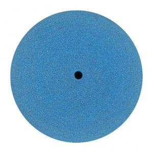 Large Silicone Grind Wheel Light Blue <br> Grit: Coarse <br> Diameter: 100mm <br> Thickness: 15mm