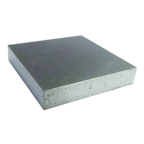 Steel Bench Block 100mm x 100mm x 16mm - Goldsmith & Jewellery Supplies