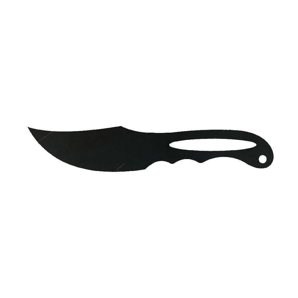Banana Blade <br> Size: 218.98 x 40.81mm<br> Thickness: 4mm <br> Steel: L4528