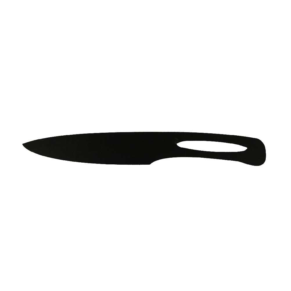 Hunter B Blade <br> Size: 219.87 x 30.91mm <br> Thickness: 4mm <br> Steel: L4528