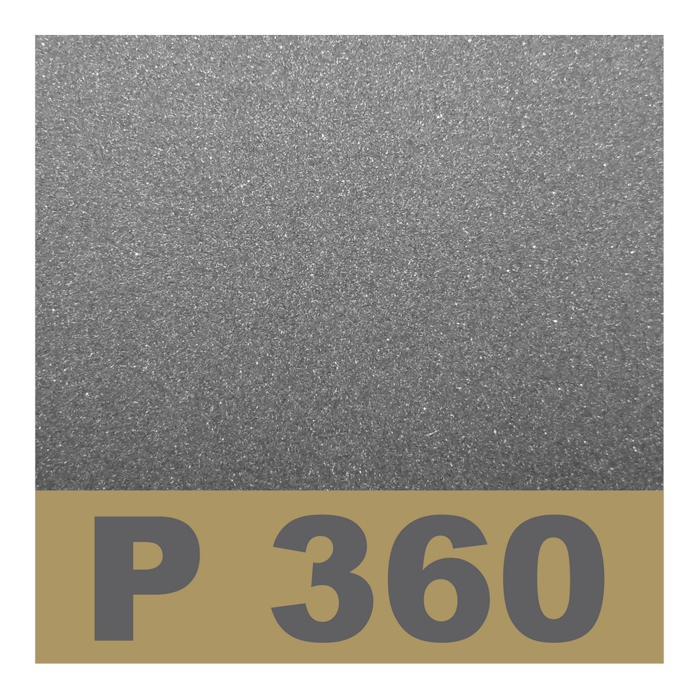 360 Grit Wet or Dry Coated Abrasive Sheets