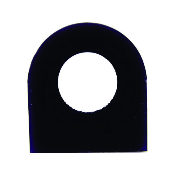 Ferris Purple D-Shaped Carving Tube <br> 33 x 30 x 16mm - Image 2