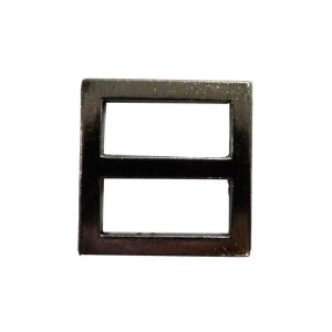 Square Tri Glide Slider <br>Size: 20mm <br> Pack of 20 - Gunmetal