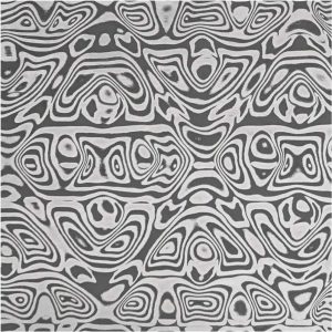 Damasteel Stainless Steel Damascus <br> Yggdrasil<br> Width: 35mm <br> Thickness: 3.5mm & 4.0mm