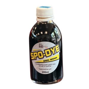 SPO Leather Dye <br> Dark Brown <br> 200ml